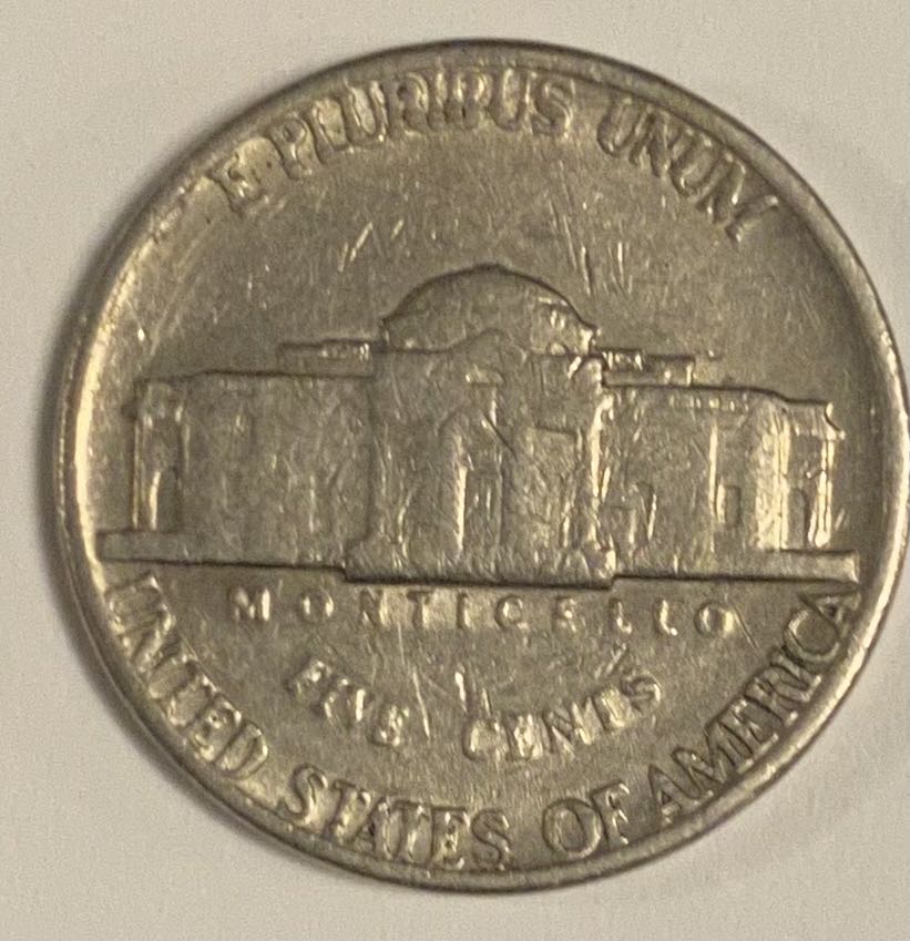 Nickel Jefferson 1979 D  coin collectible - Main Image 2