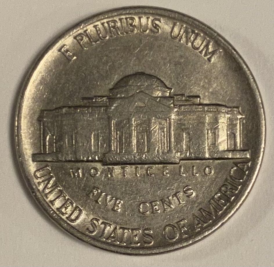 Nickel Jefferson 1983 P  coin collectible - Main Image 2