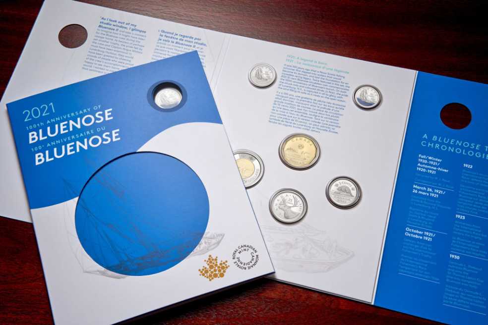100th Anniversary Of The Bluenose (Collector Keepsake)  coin collectible [Barcode 623932106642] - Main Image 4