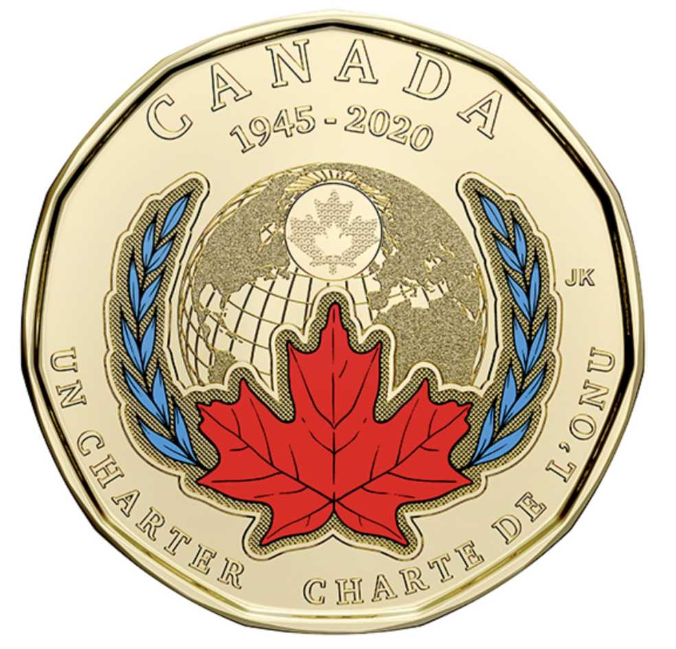 75th Anniversary of the Signing of the United Nations Charter  coin collectible [Barcode 623932099975] - Main Image 2