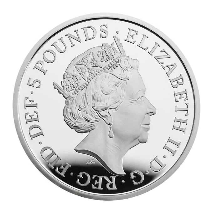The Queen’s Sapphire Jubilee  coin collectible [Barcode 5026177370420] - Main Image 2