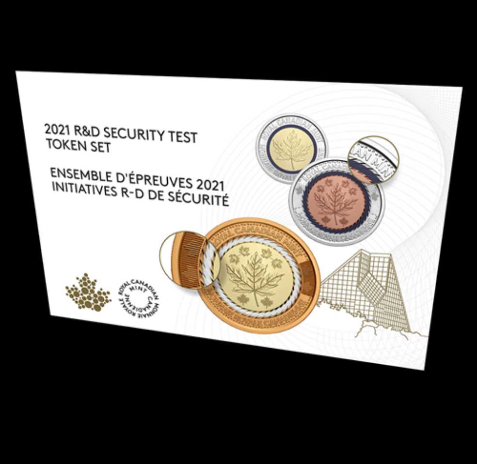 R&D Security Test Token Set  coin collectible [Barcode 623932106048] - Main Image 2