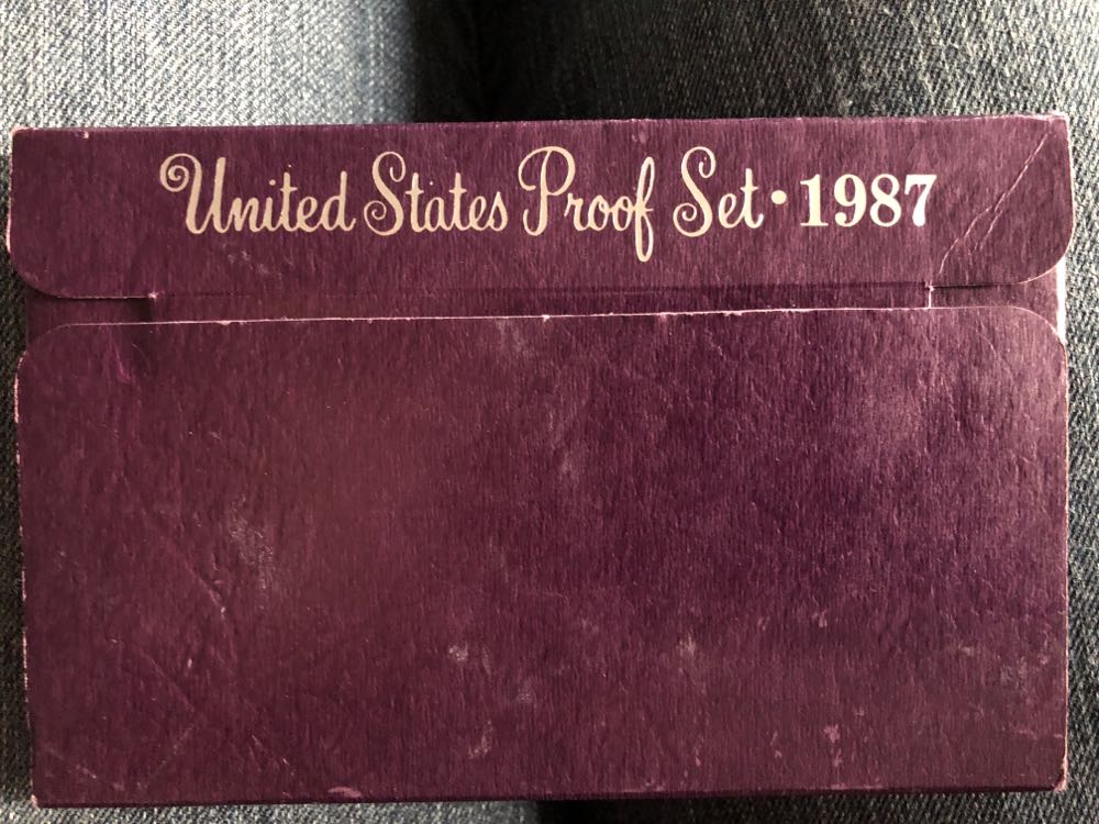 US Mint Proof Set 1987  coin collectible - Main Image 3