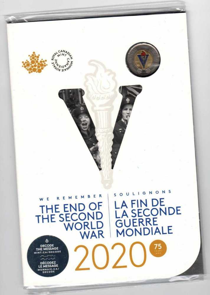 We Remember: The End of the Second World War  coin collectible [Barcode 623932099920] - Main Image 3