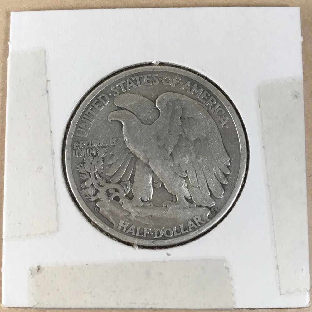 Half Dollar- Walking Liberty  coin collectible - Main Image 2