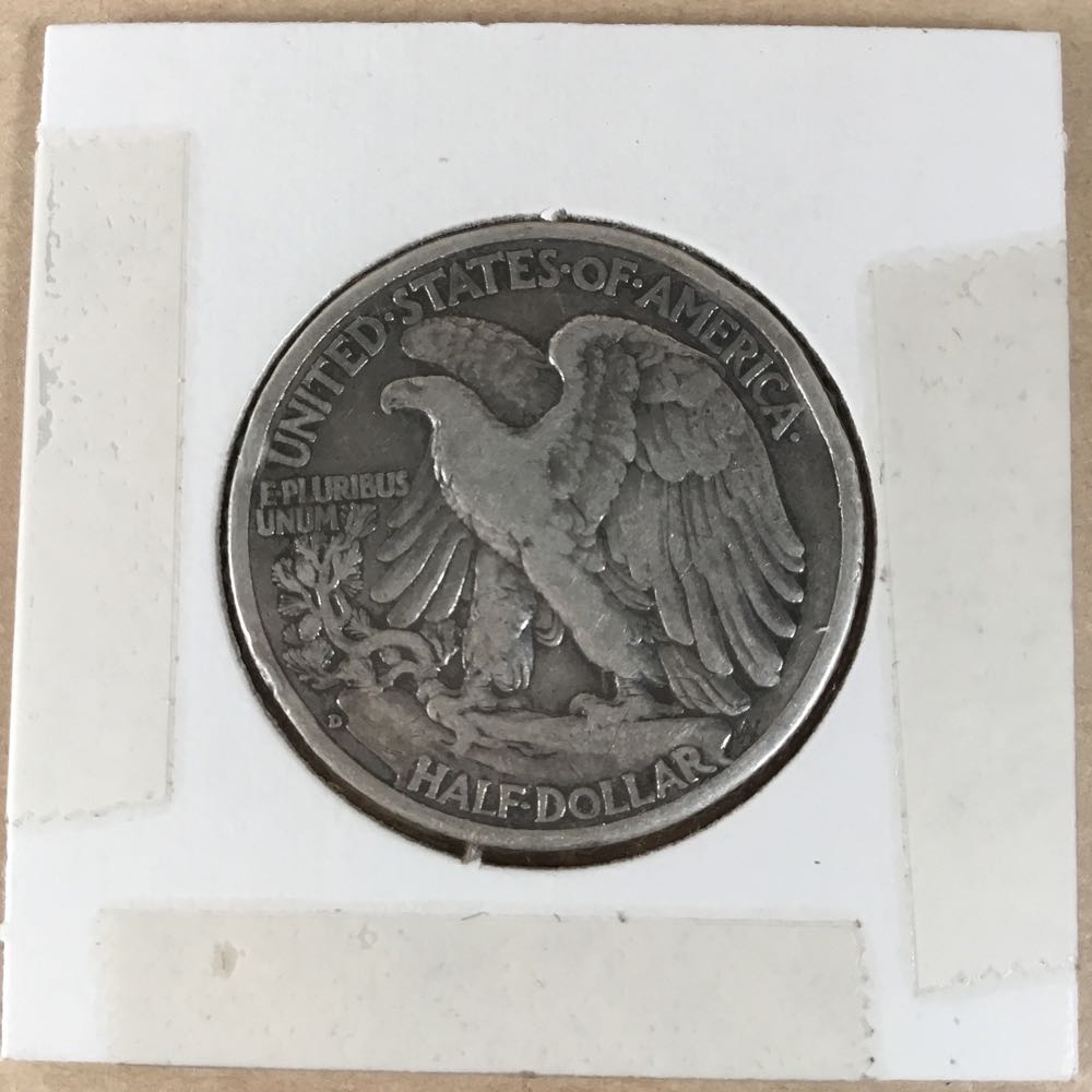 Half Dollar- Walking Liberty  coin collectible - Main Image 2