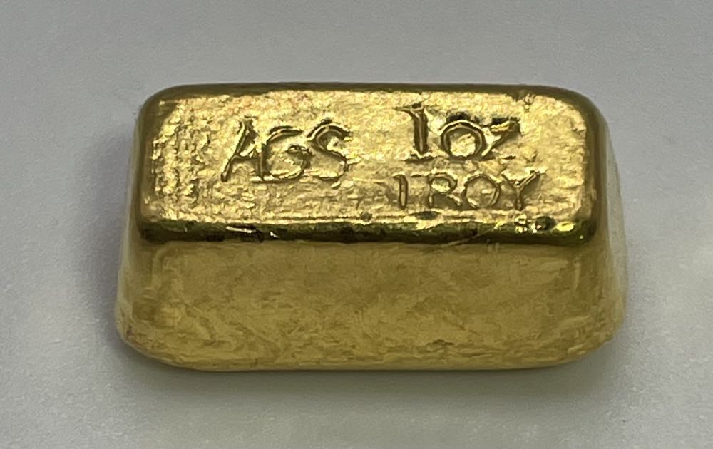 1 Oz AGS Gold Ingot  coin collectible - Main Image 2