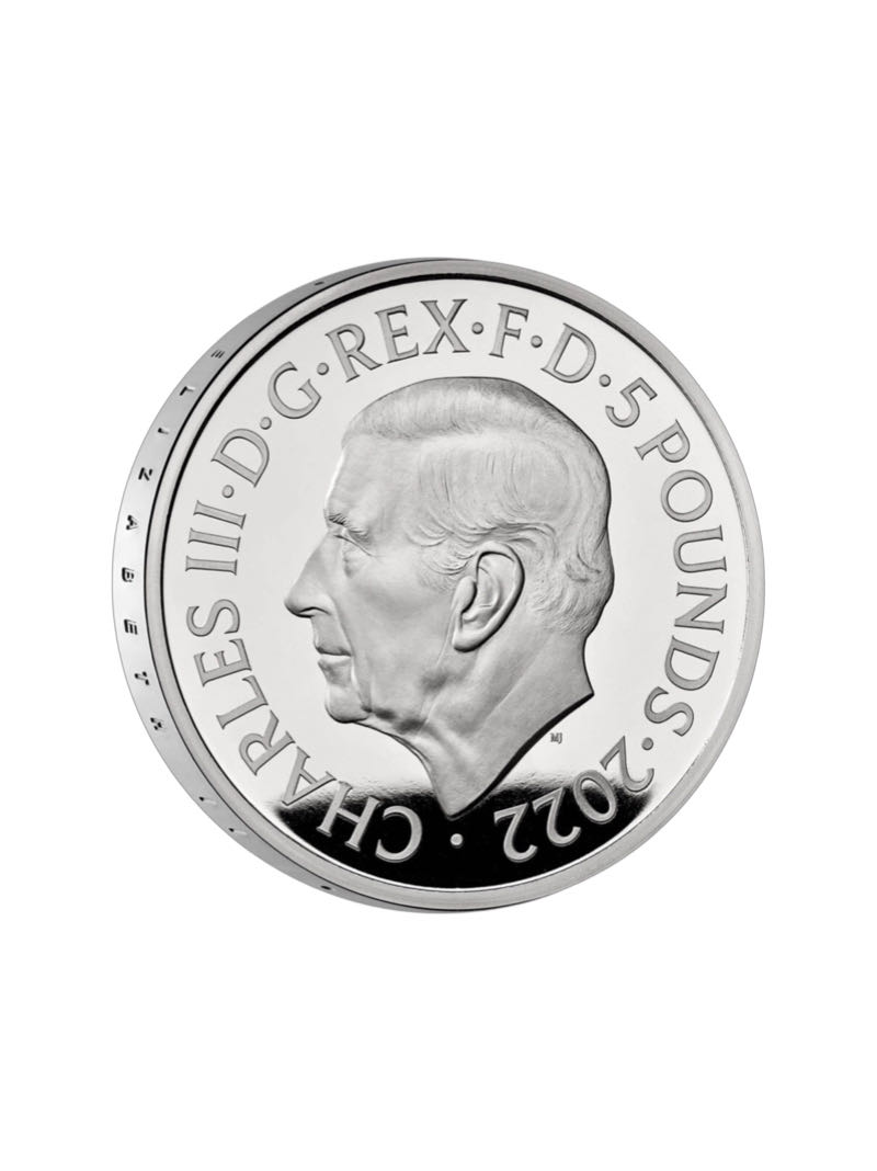 Queen Elizabeth II Memorial £5 Silver Proof Coin  coin collectible - Main Image 2