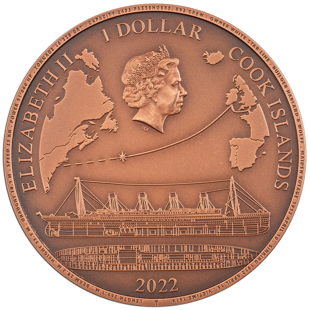 RMS Titanic  coin collectible - Main Image 2