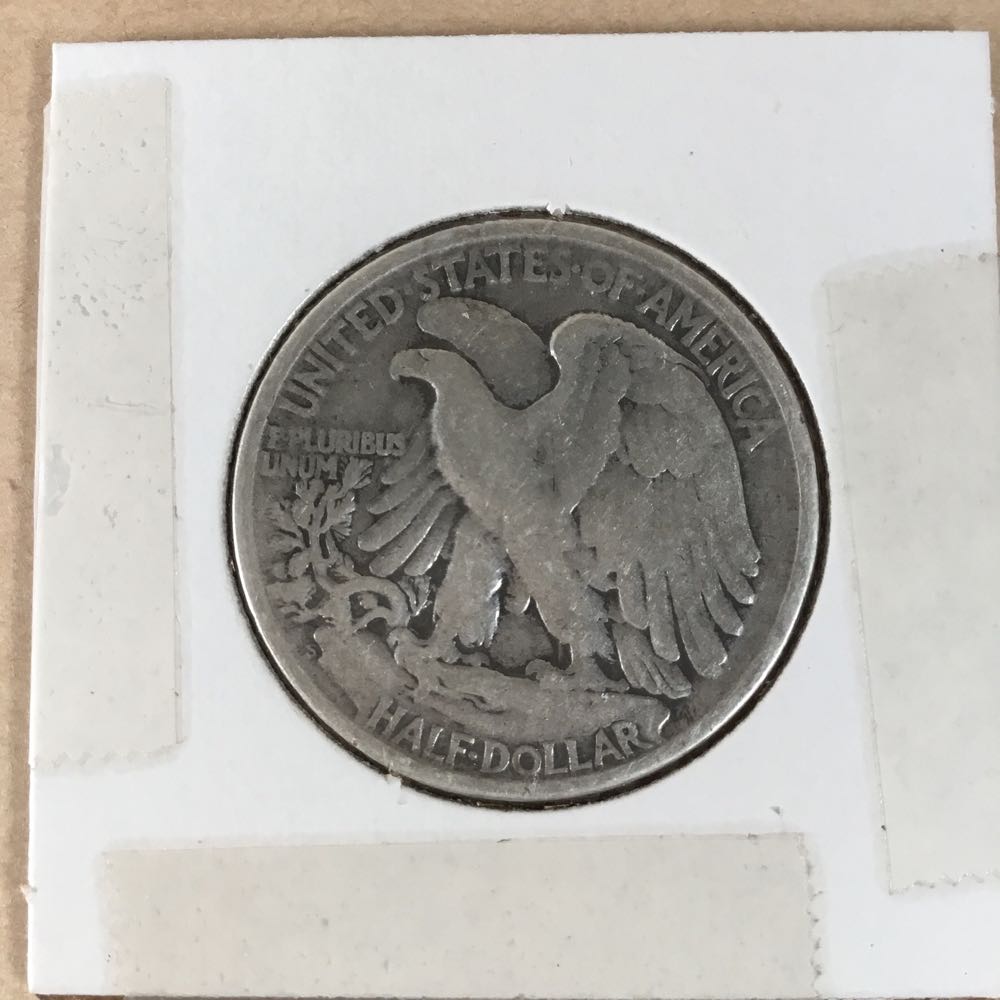 Half Dollar- Walking Liberty  coin collectible - Main Image 2