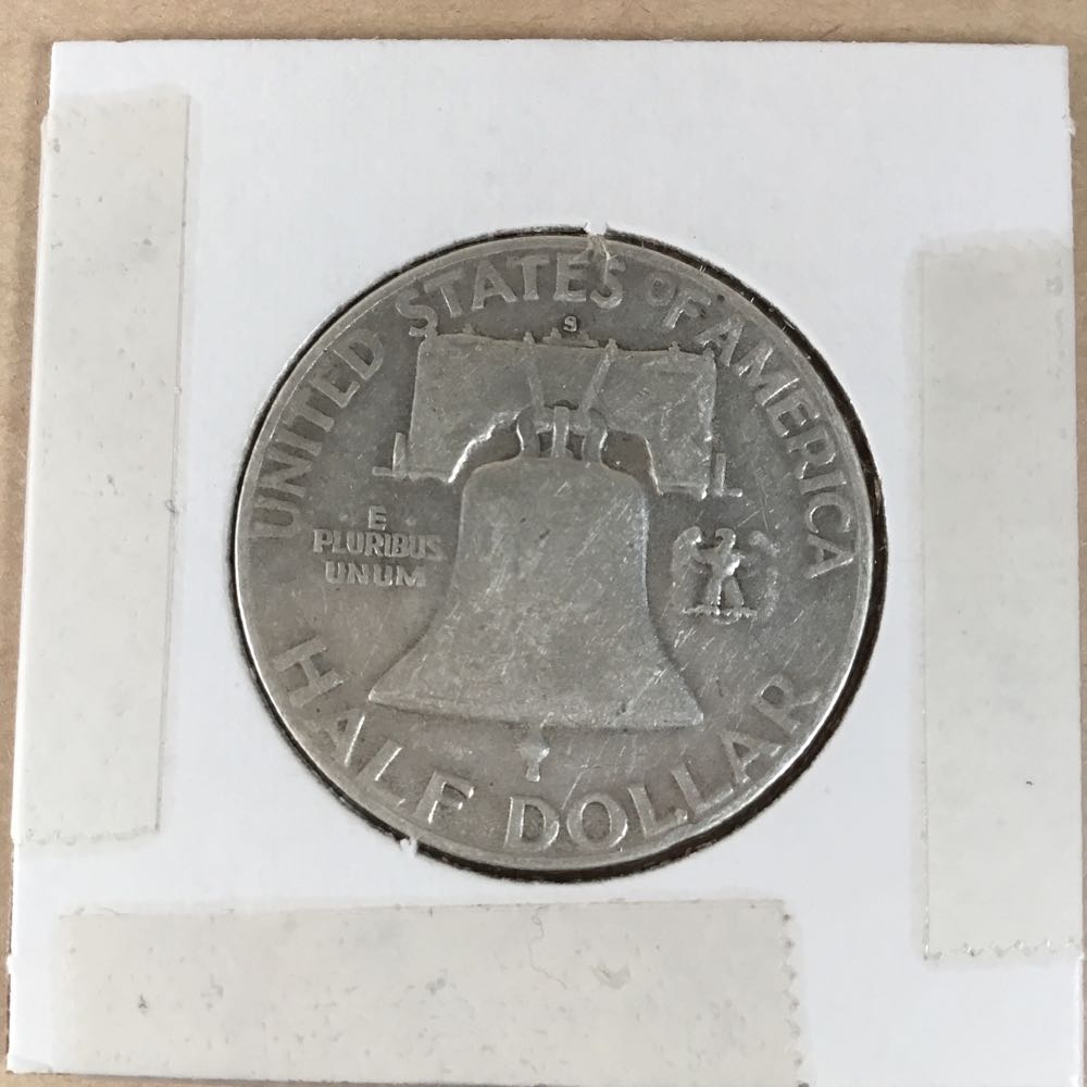 Half Dollar- Franklin  coin collectible - Main Image 2