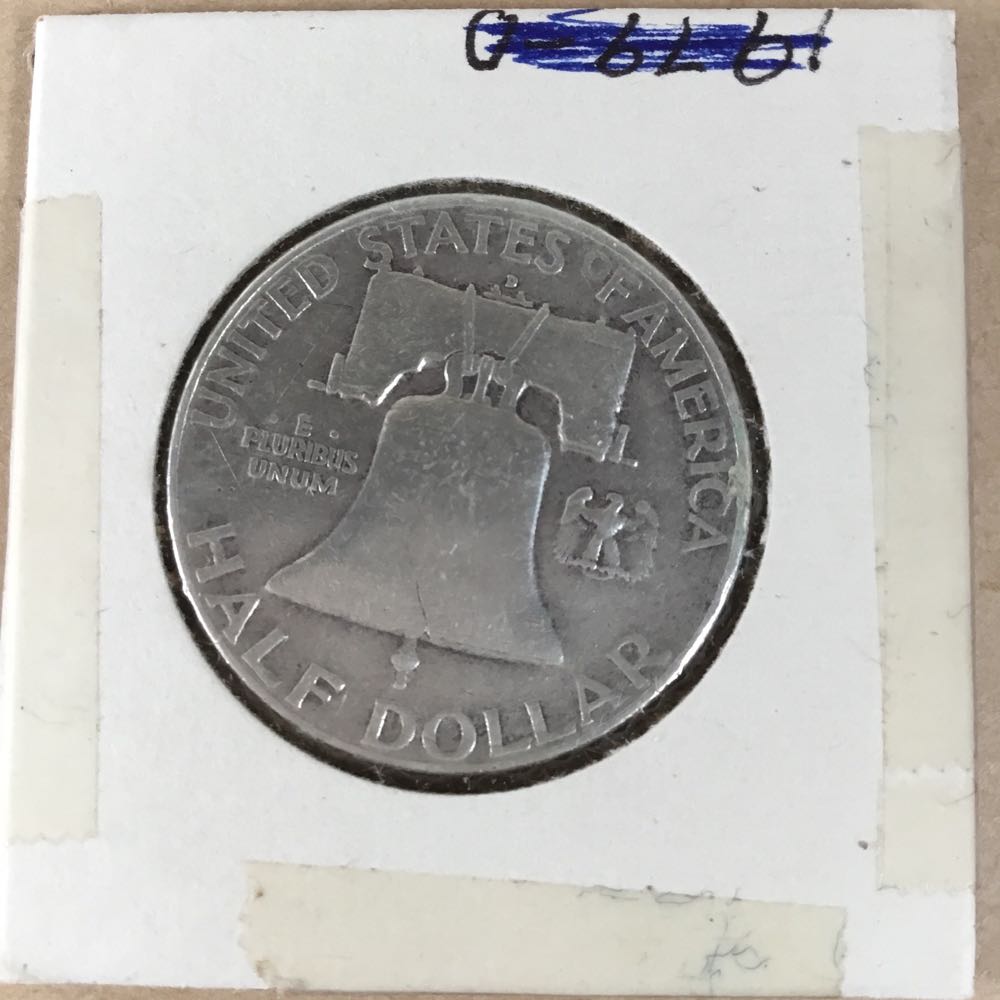 Half Dollar- Franklin  coin collectible - Main Image 2