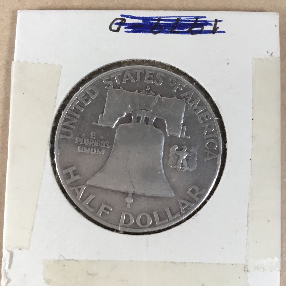 Half Dollar- Franklin  coin collectible - Main Image 2