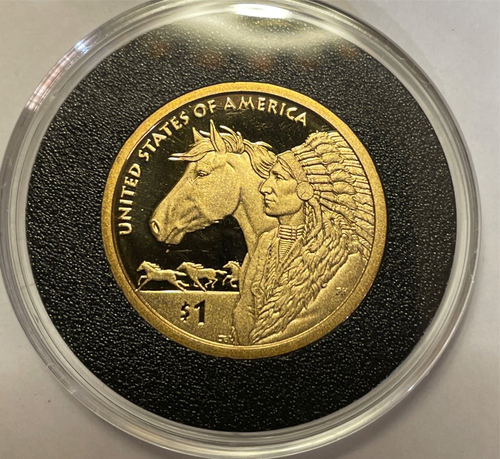 Sacagawea Dollar 2012 S Proof  coin collectible - Main Image 2