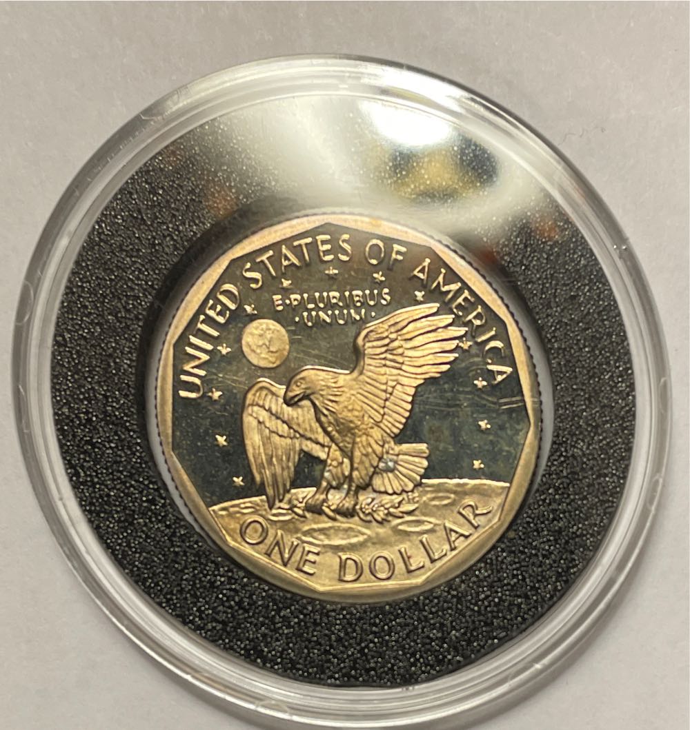 1980-P Susan B. Anthony Dollar  coin collectible - Main Image 2