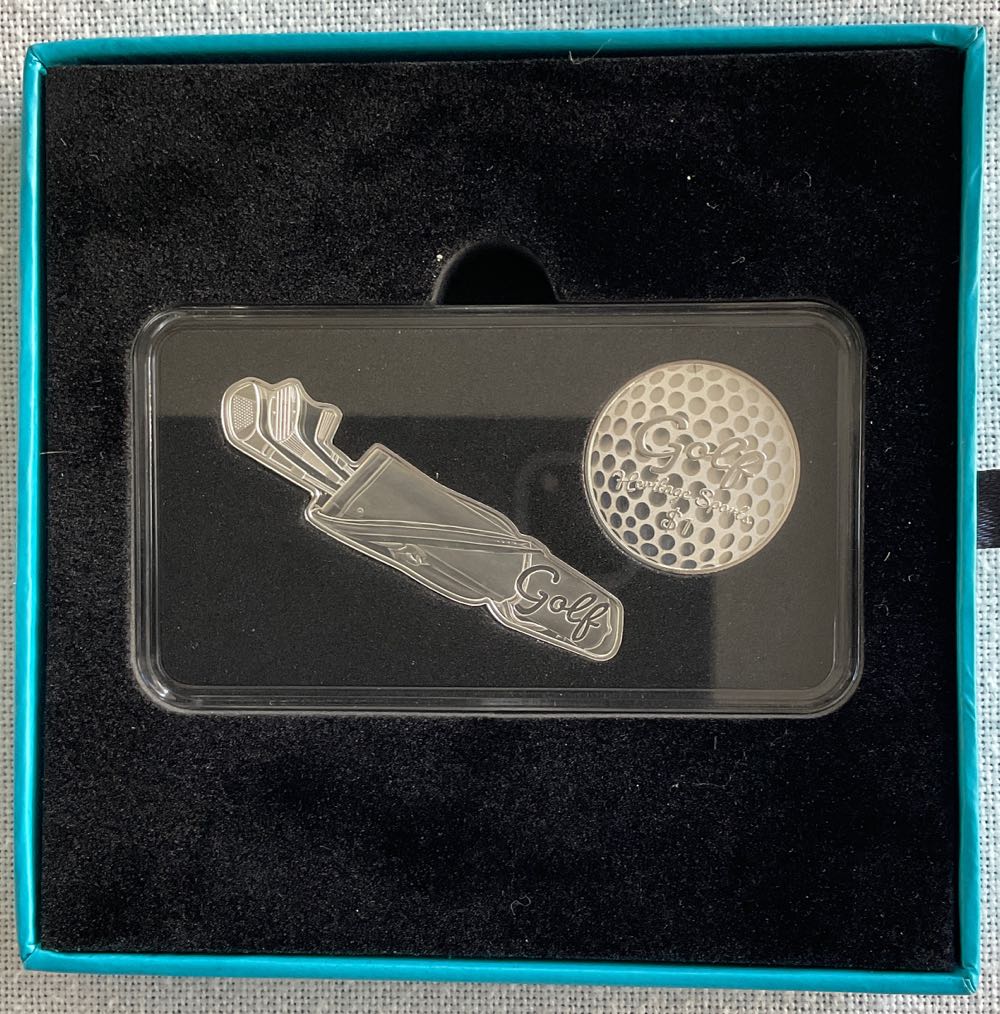 Golf  coin collectible [Barcode 623932109926] - Main Image 2