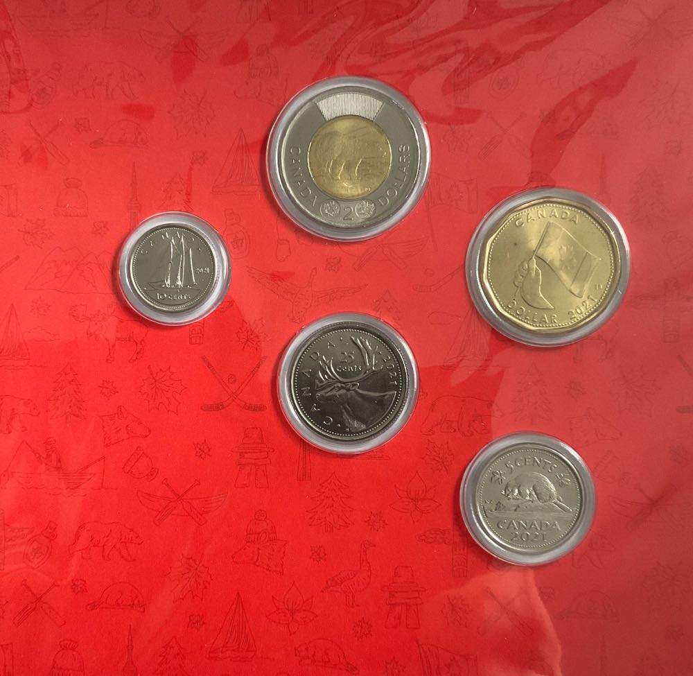 O Canada 2021  coin collectible [Barcode 623932104099] - Main Image 3