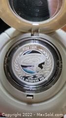 Star Trek TNG Captain Picard and USS Enterprise NCC-1701-D   coin collectible - Main Image 2
