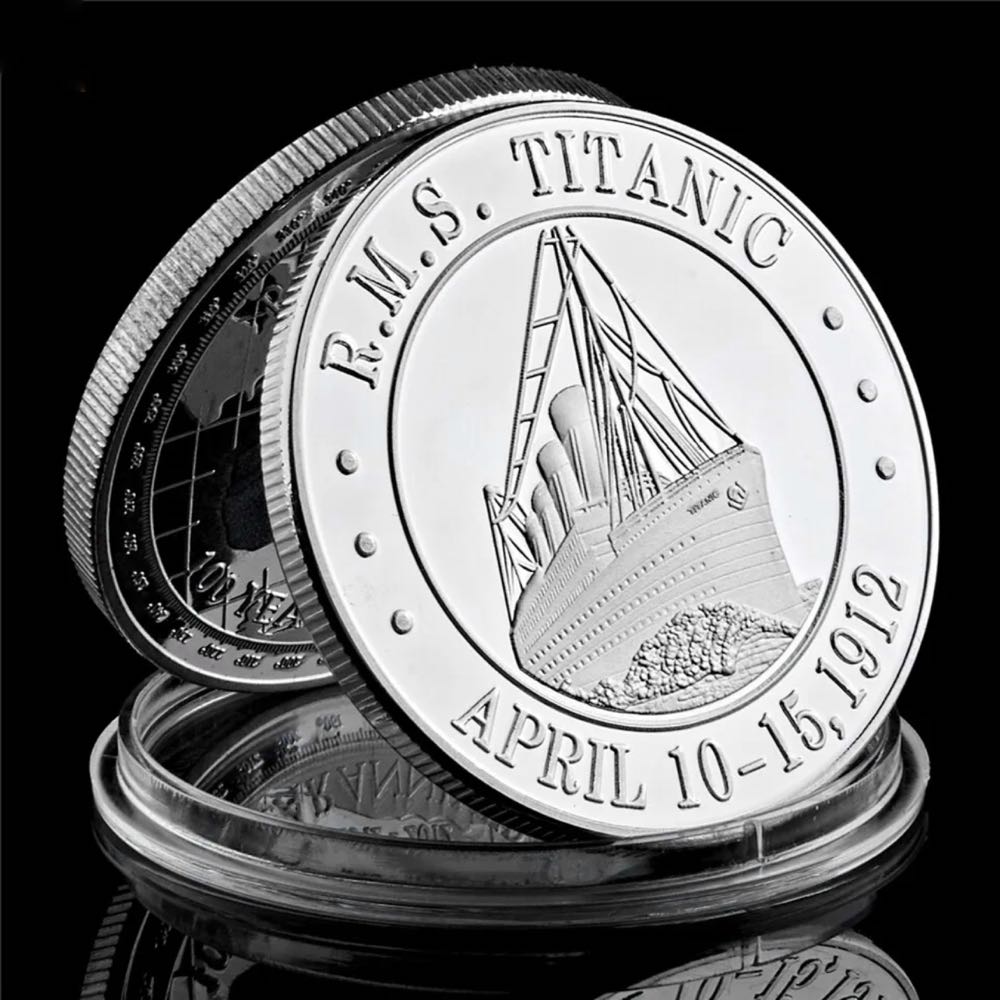 RMS Titanic Victims (plated)  coin collectible - Main Image 3