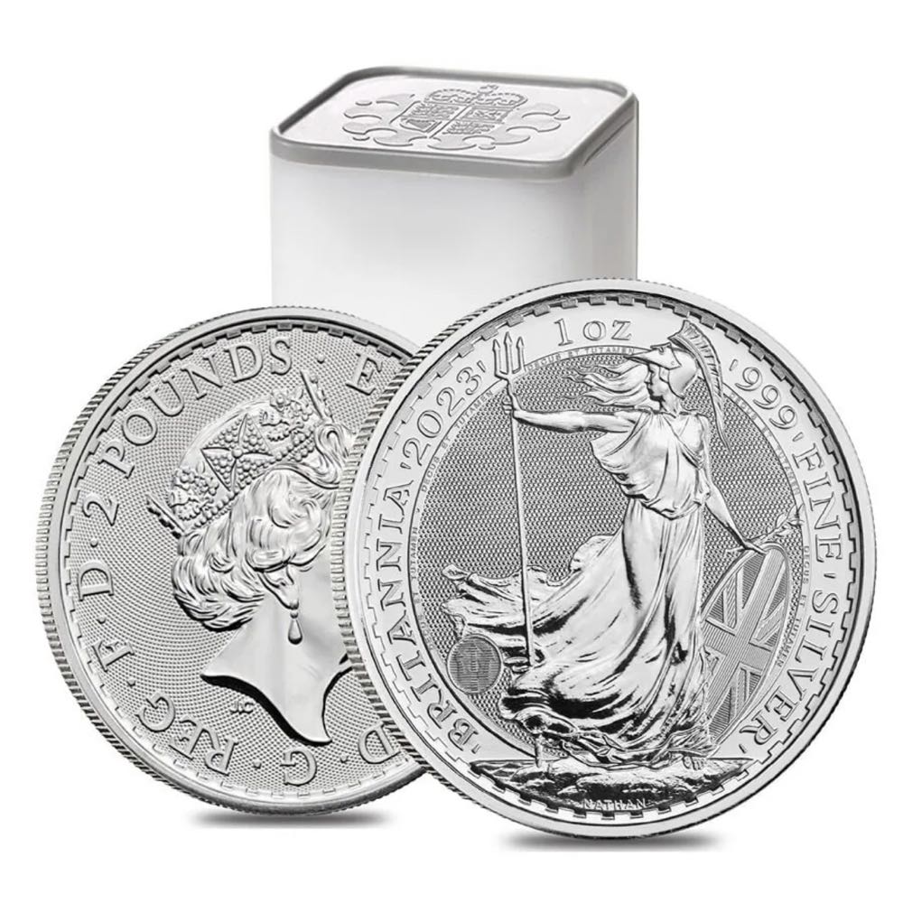 2023 Great Britain Silver Britannia coin collectible - Main Image 3