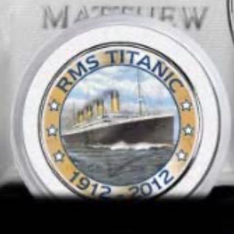 RMS Titanic JFK Half Dollar  coin collectible - Main Image 2