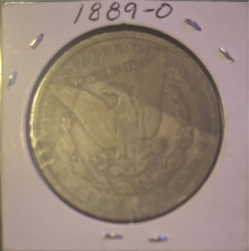 1889 O Morgan Silver Dollar   coin collectible - Main Image 2