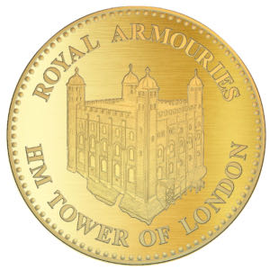 LONDON – Tower of London – Great Seal of Henry VIII  coin collectible - Main Image 3