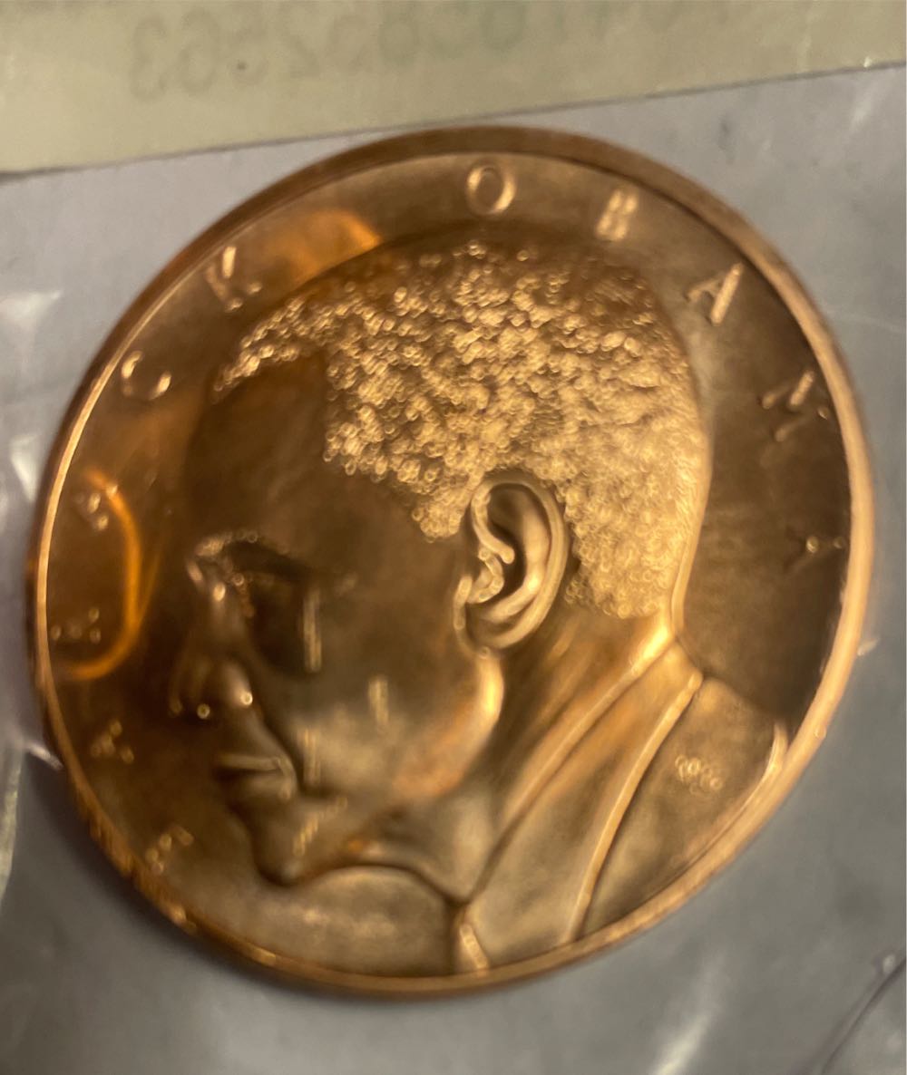 Commemorative Medal Barack Obama  coin collectible [Barcode 704785852563] - Main Image 2