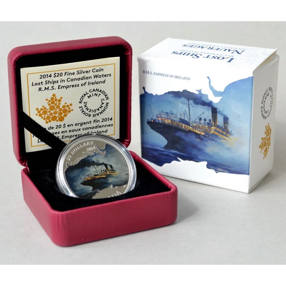 Lost Ships — Empress of Ireland  coin collectible - Main Image 4