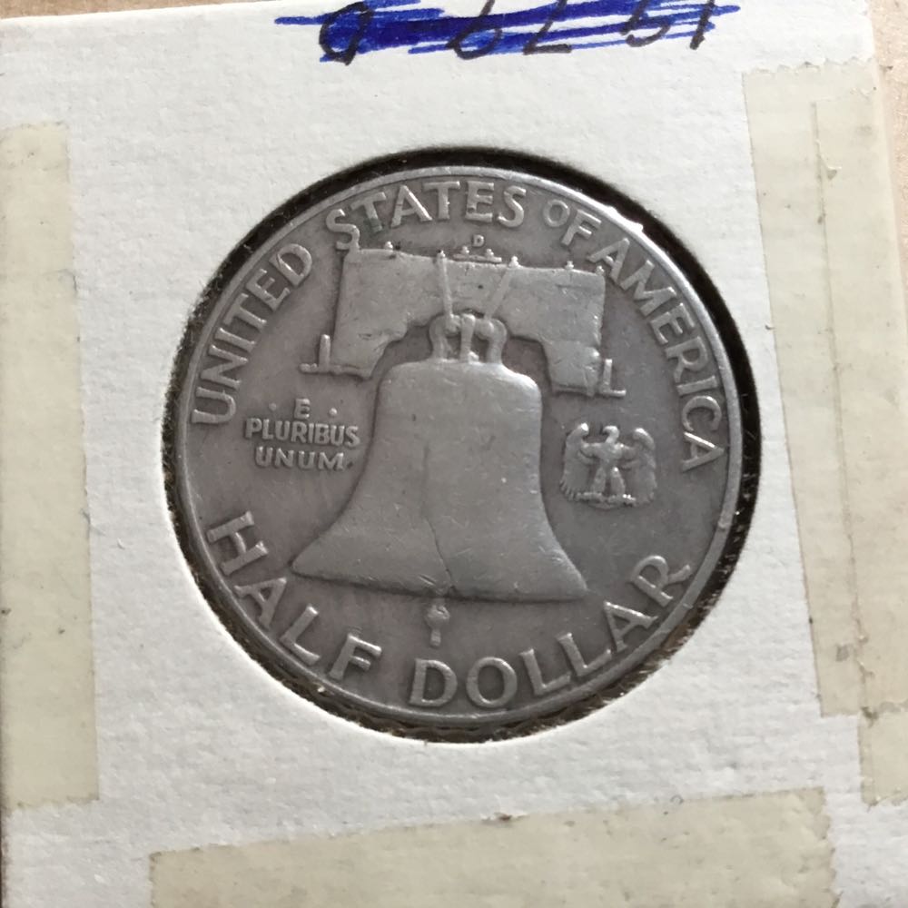 Half Dollar- Franklin  coin collectible - Main Image 2