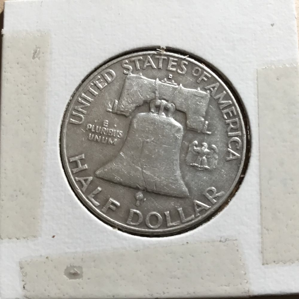 Half Dollar- Franklin  coin collectible - Main Image 2