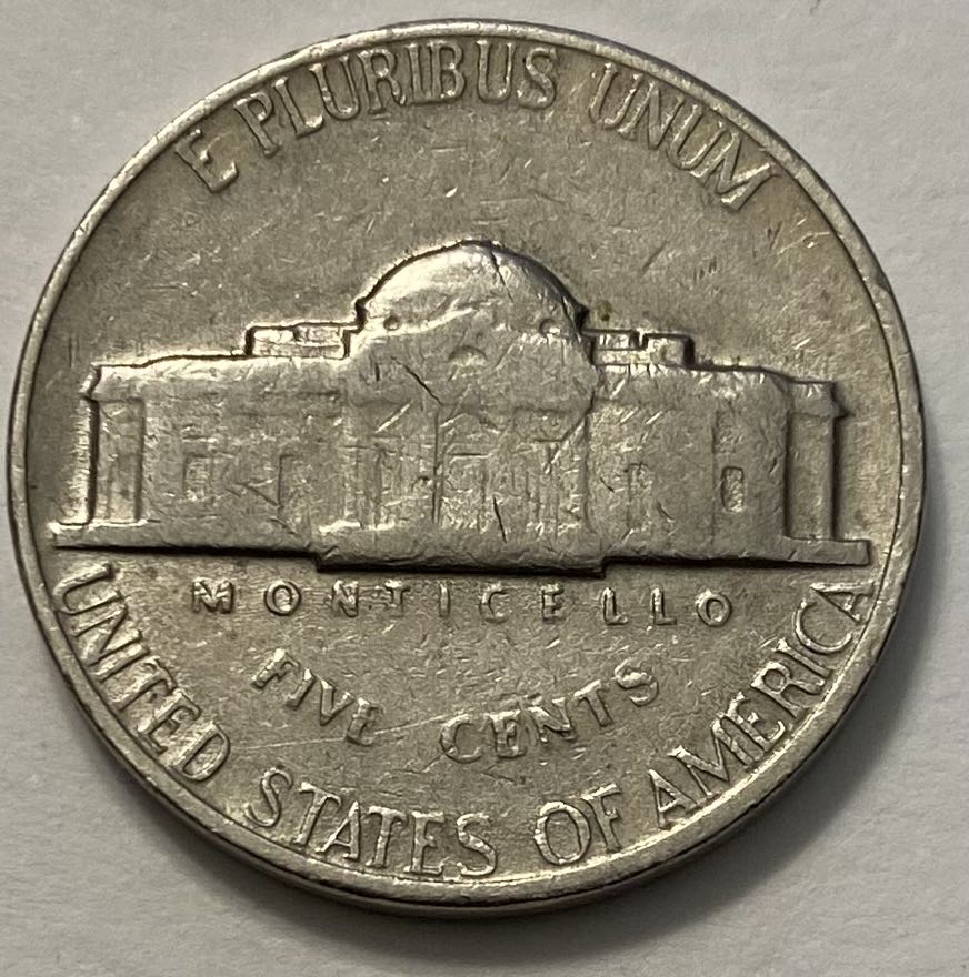 Nickel Jefferson 1970 S  coin collectible - Main Image 2