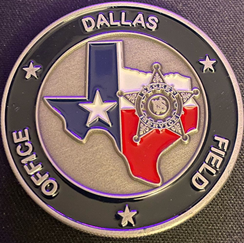 United States Secret Service Service - Dallas Field Office  coin collectible - Main Image 2