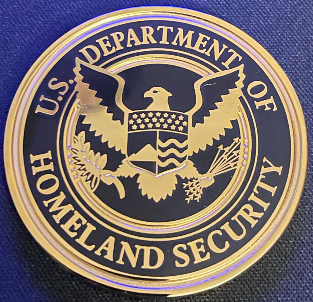 Department Of Homeland Security - Immigration And Customs Enforcement - Oregon  coin collectible - Main Image 2