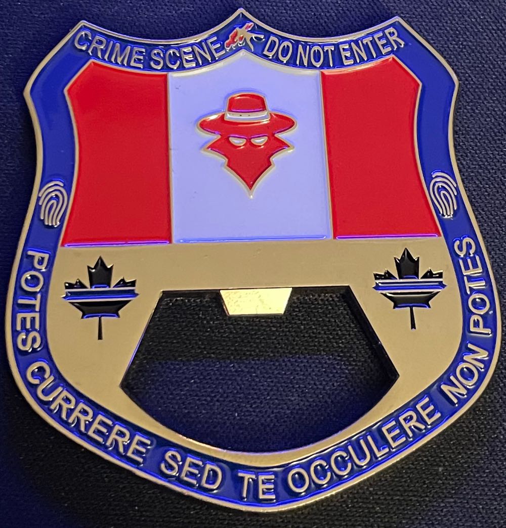 Niagra Regional Police - Detective Criminal Investigations Bureau  coin collectible - Main Image 2