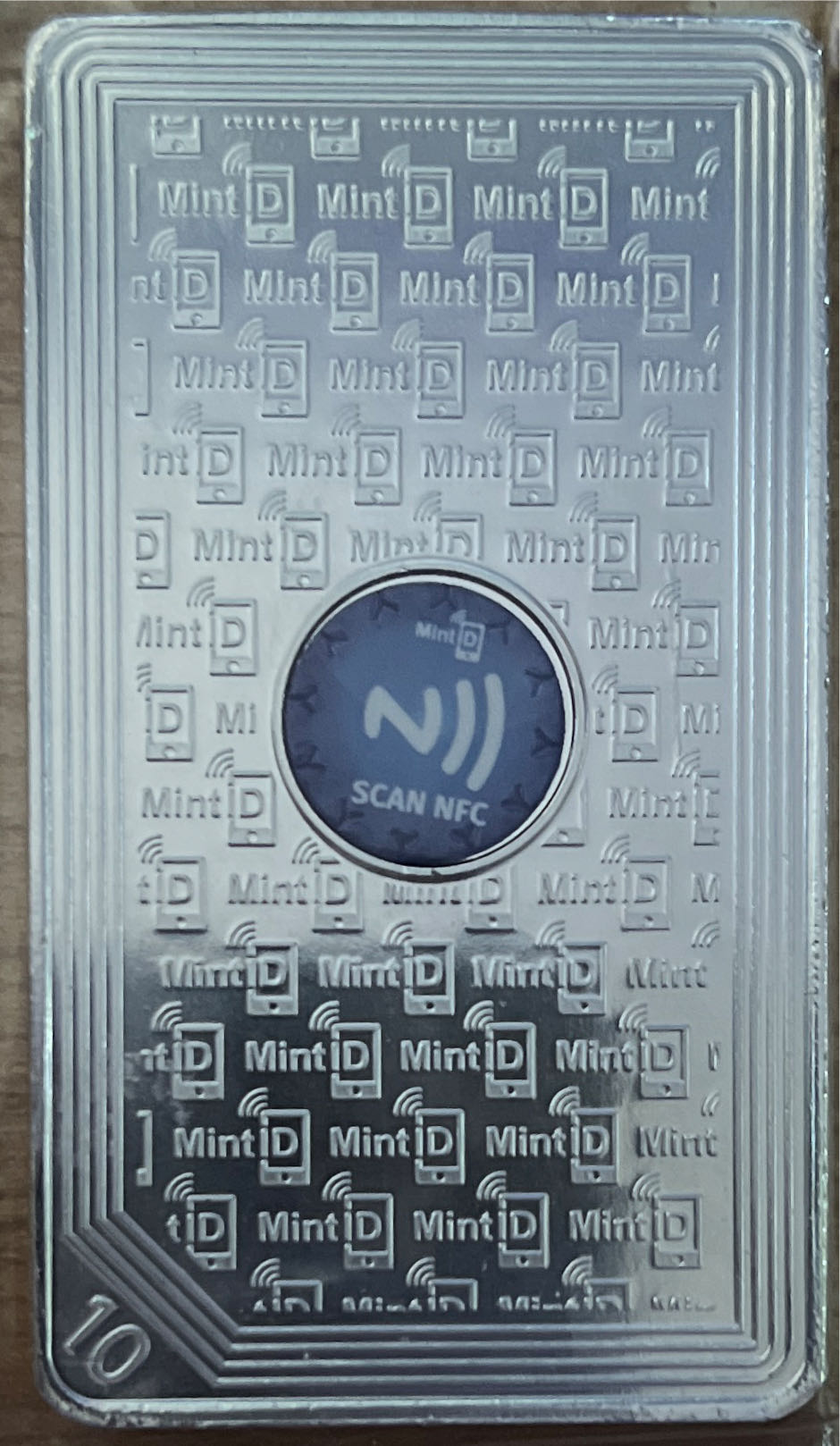 Mint ID 10oz Bar  coin collectible - Main Image 2