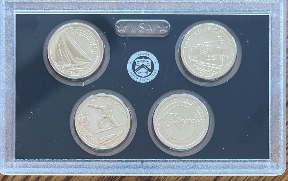 2018 US Mint American Reverse Proof Set  coin collectible [Barcode 704786340526] - Main Image 2
