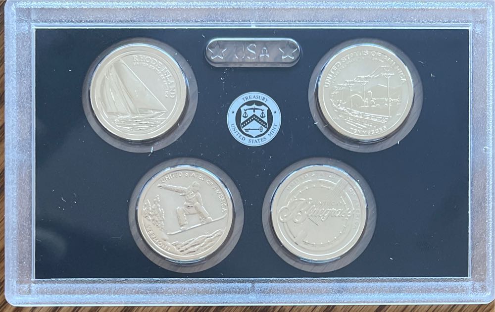 2018 US Mint American Reverse Proof Set  coin collectible [Barcode 704786340526] - Main Image 3