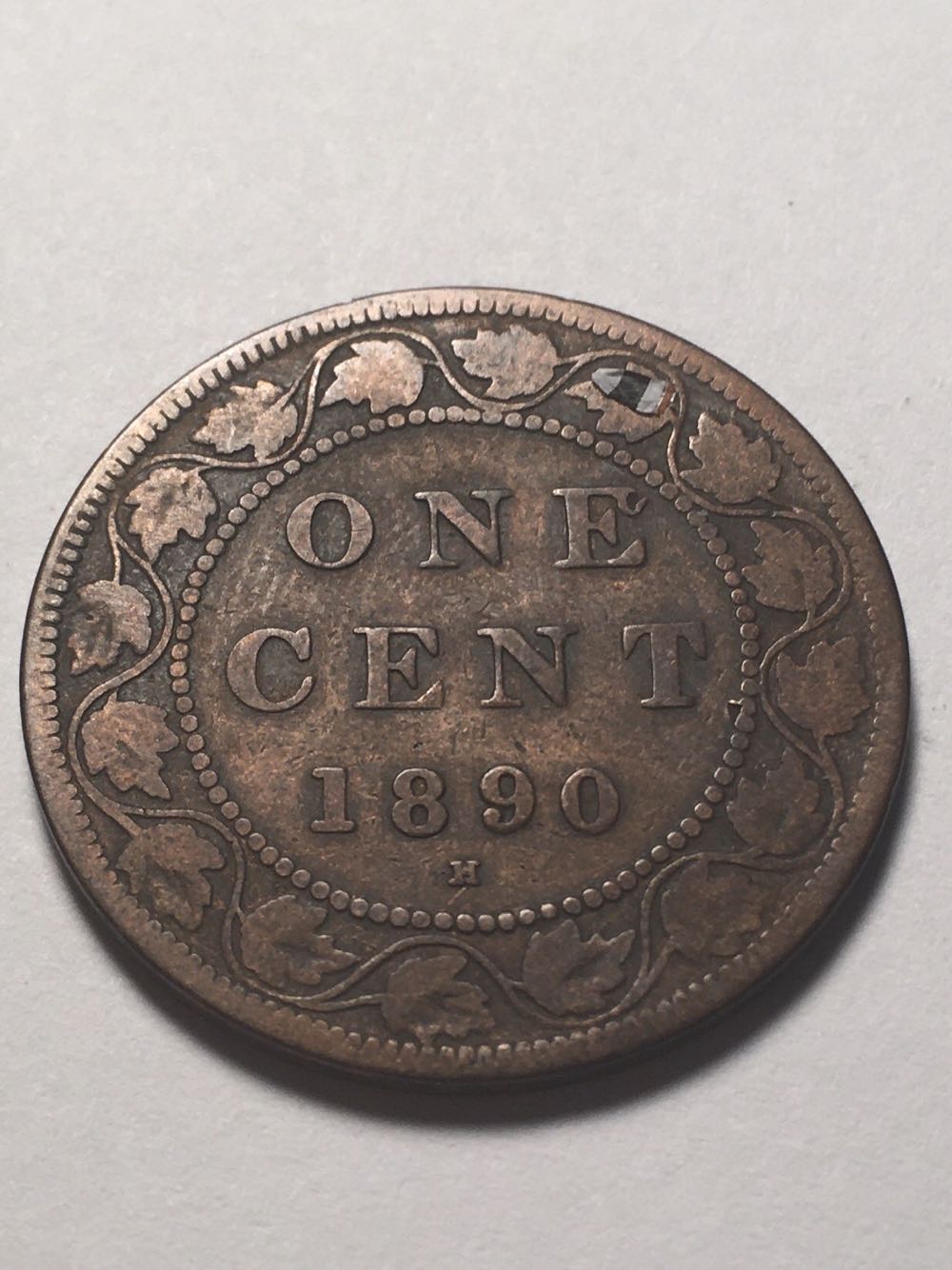 Braided Hair Canada Large Cent  coin collectible - Main Image 2