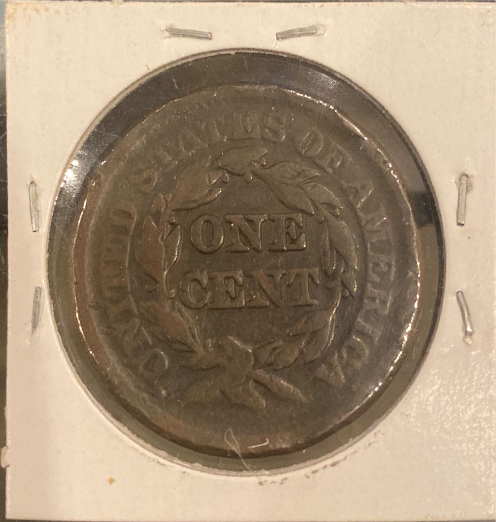 1851 Large Cent  coin collectible - Main Image 2