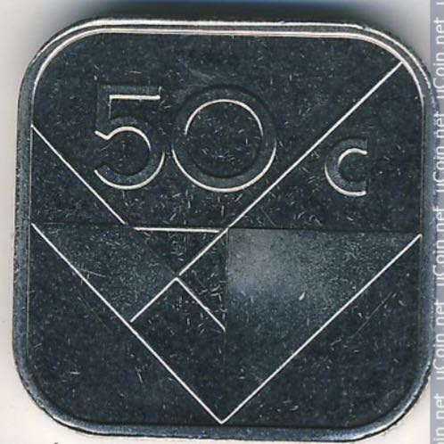 Aruba $0.50 Cents Coin  coin collectible - Main Image 2