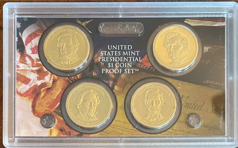 2010 Presidential $1 Proof Set  coin collectible [Barcode 704785070851] - Main Image 2