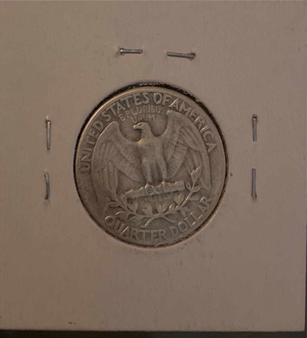 1938 George Washington Quarter  coin collectible - Main Image 2
