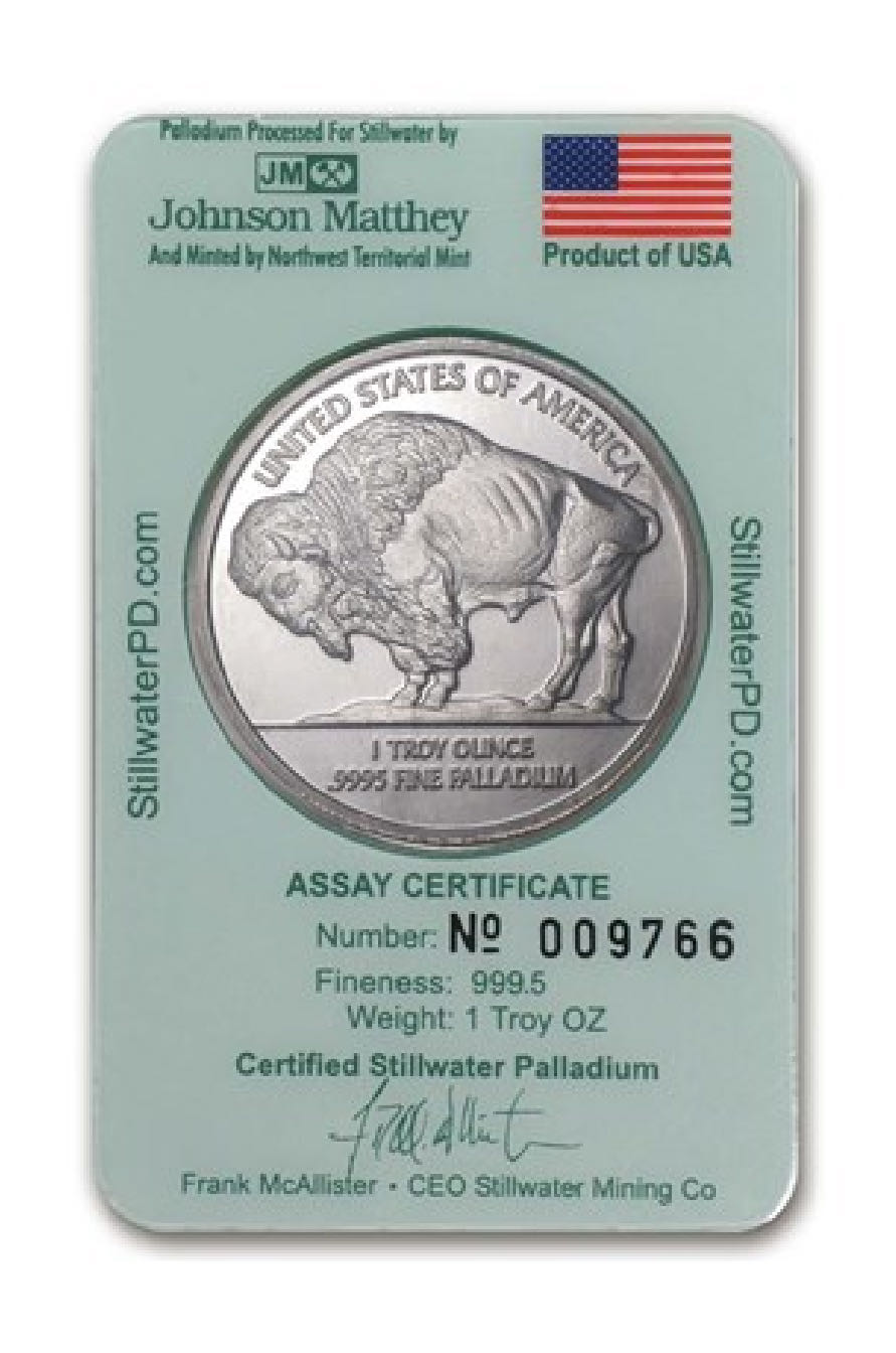 Stillwater/Johnson Matthey  coin collectible - Main Image 2