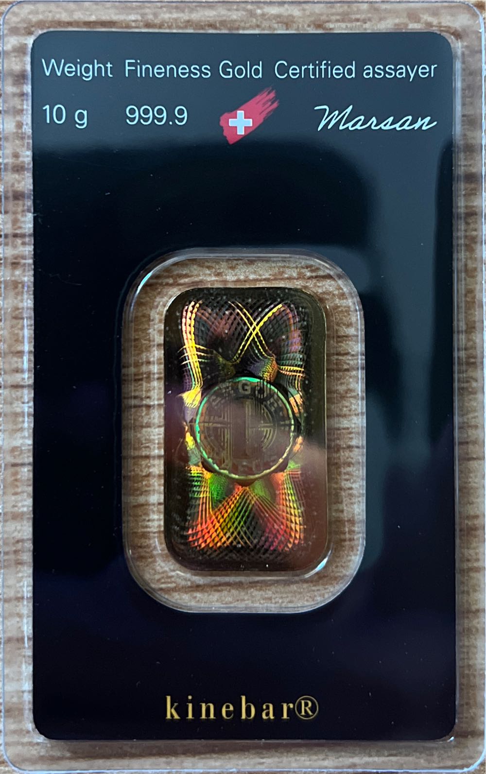 Argor Heraeus 10g Gold Bar  coin collectible - Main Image 2