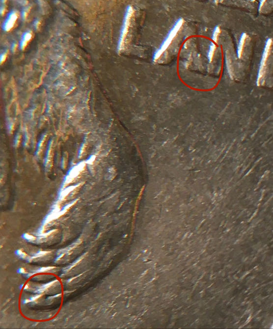 2008 Chipped Die Alaska Quarter  coin collectible - Main Image 3