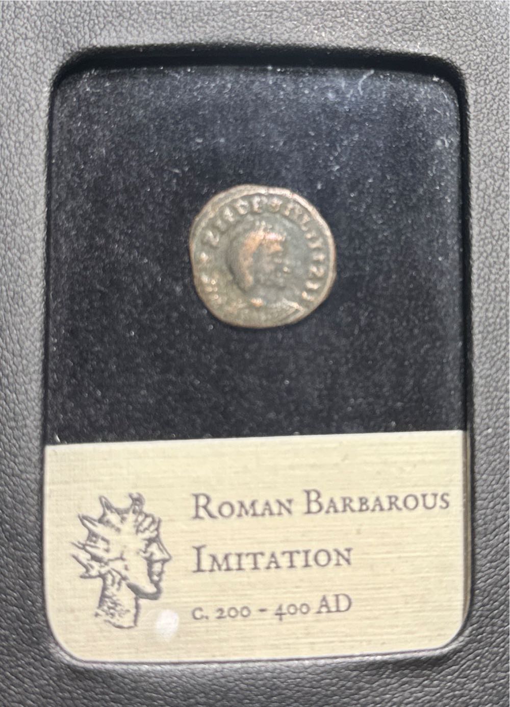 Roman Barbarous Imitation  coin collectible - Main Image 3