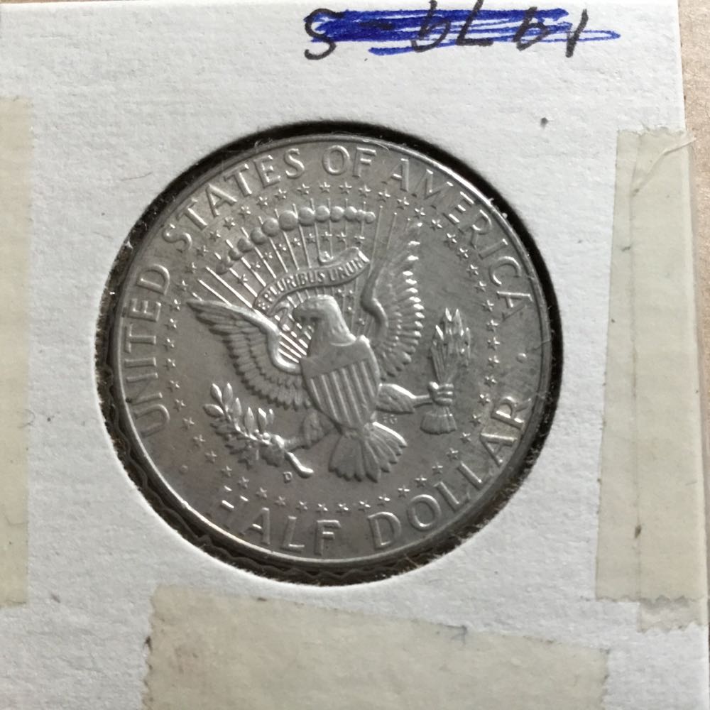 Half Dollar- Kennedy  coin collectible - Main Image 2