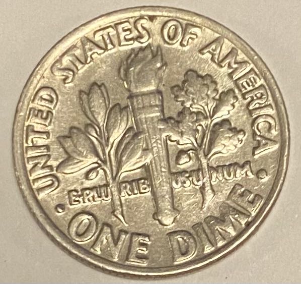 Dime Roosevelt 1985 P  coin collectible - Main Image 2
