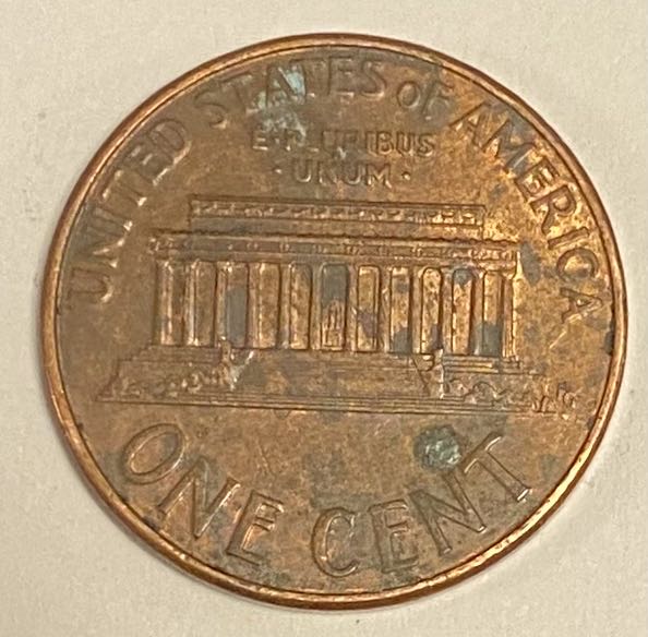 Penny Lincoln Memorial 2008 D  coin collectible - Main Image 2